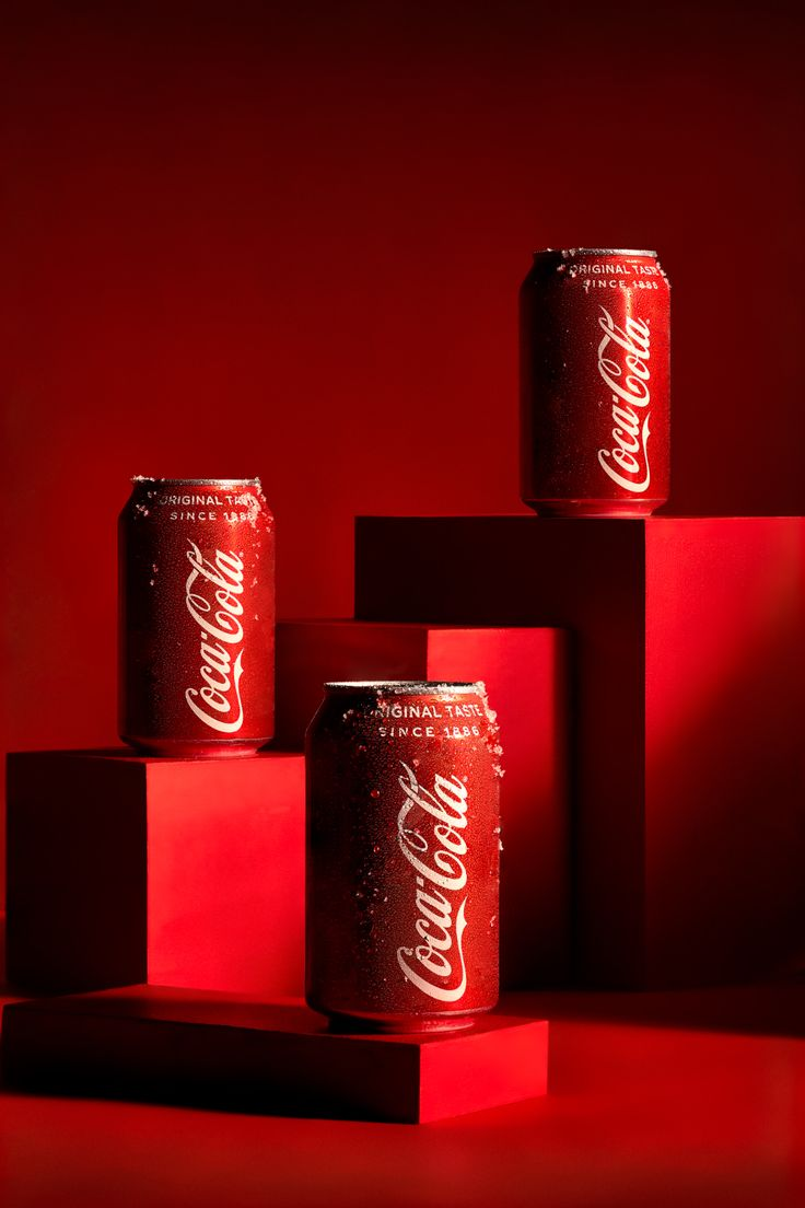 Coca-Cola cans